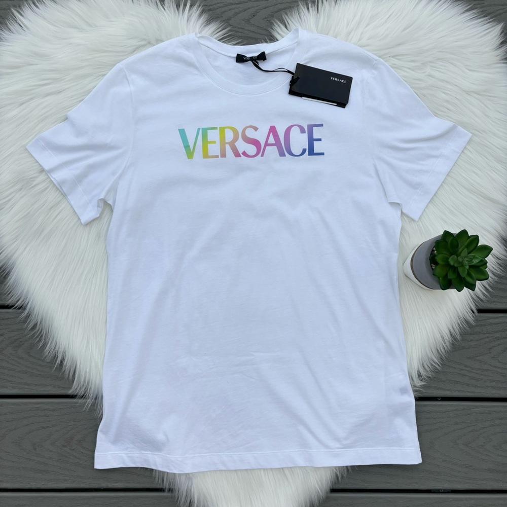 Versace Logo Short Sleeve Shirt